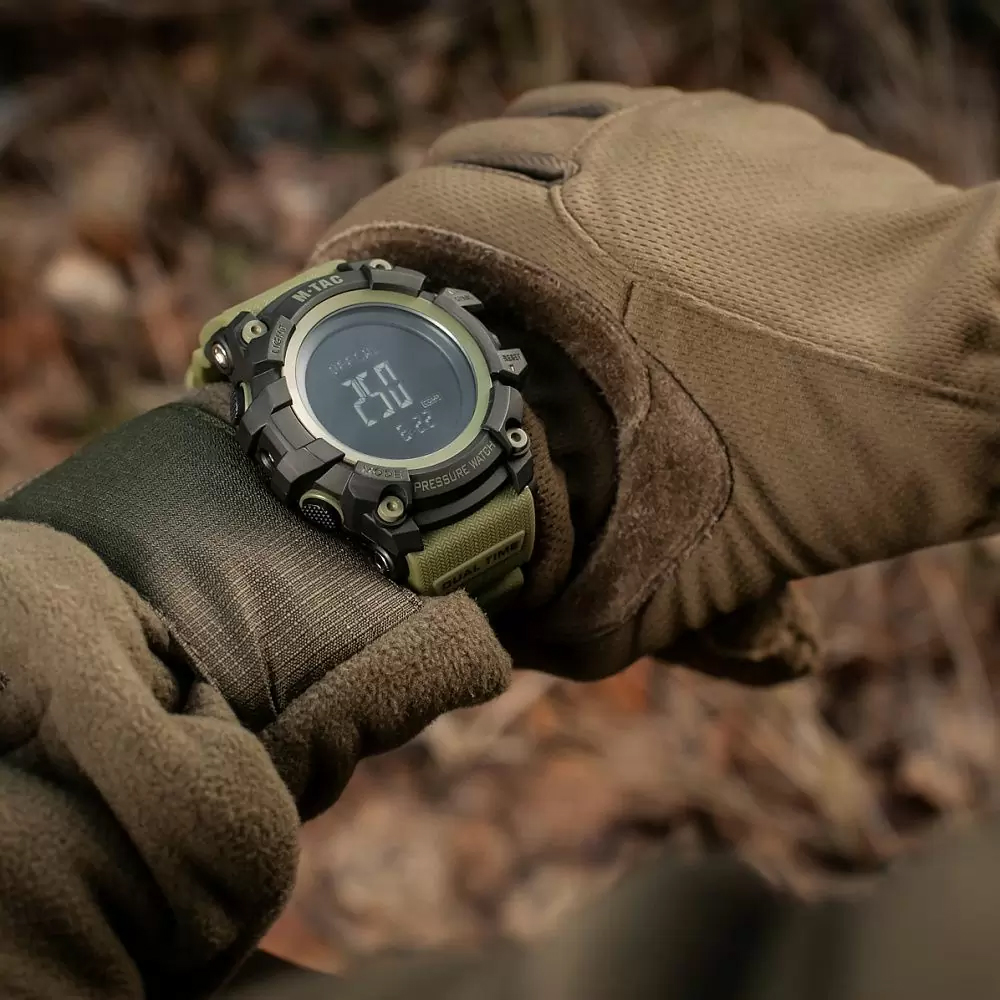 Годинник тактичний M-Tac Adventure Black/Olive Фото 5